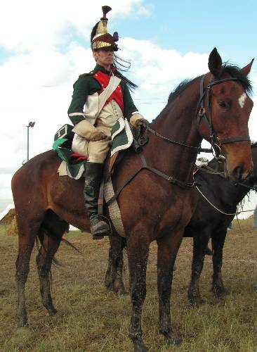 Le Marchal des Logis Laplume qui n'a pas moins mrit de la patrie. (Photo: Christian Royer)